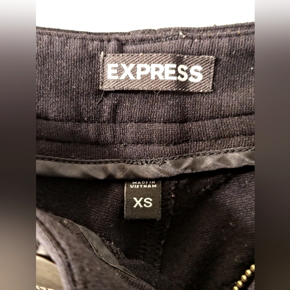 Express Extra Small Black Skinny Fit Pants - Picture 4 of 4